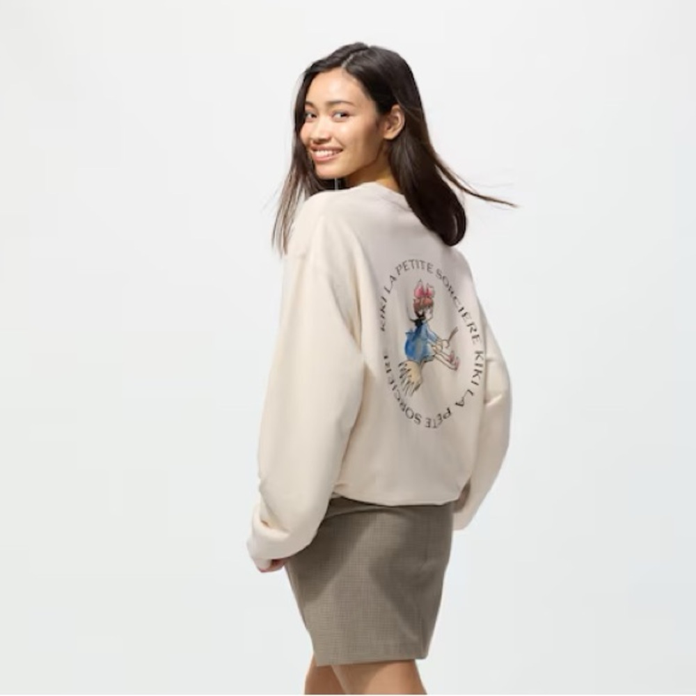 Studio Ghibli x UNIQLO Kiki’s Delivery Service Sweatshirt